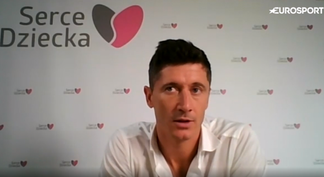 Robert Lewandowski wspiera Fundację Serce Dziecka