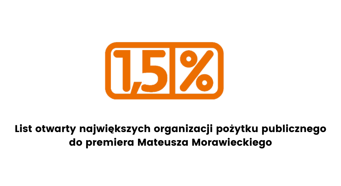 List otwarty największych OPP do premiera Mateusza Morawieckiego