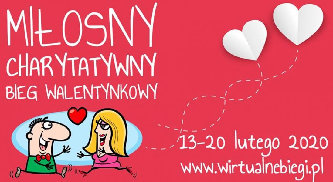 Charytatywny Wirtualny Bieg Walentynkowy!