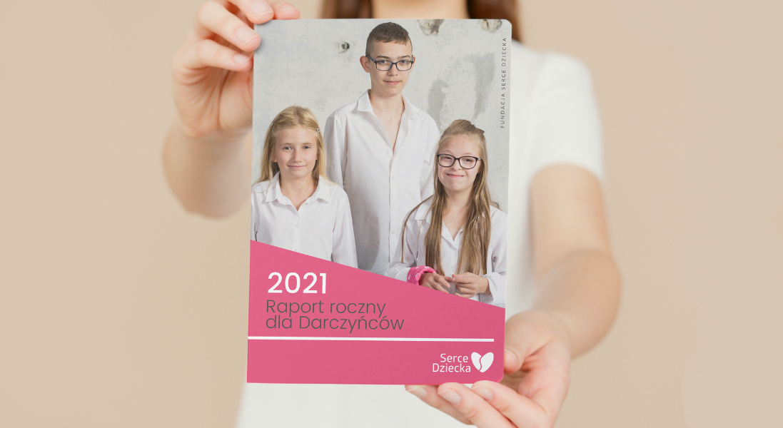 Raport dla Darczyńców 2021 jest już dostępny!