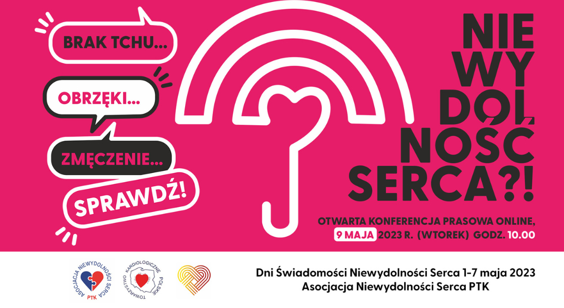 Dni Świadomości Niewydolności Serca 2023 już 1-7 maja!