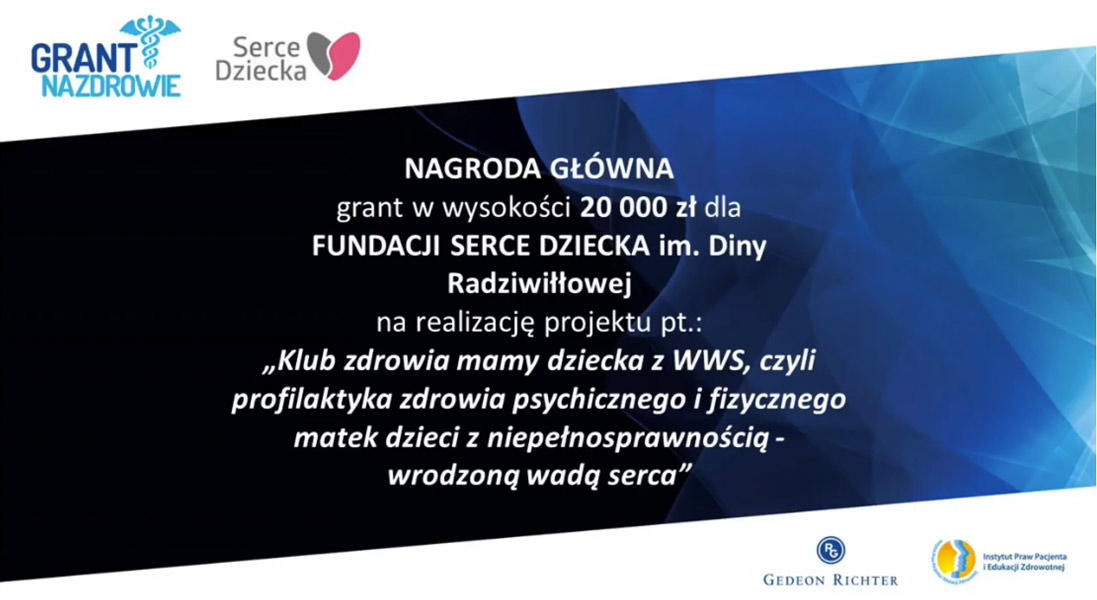 WYGRYWAMY NAGRODĘ GŁÓWNĄ W KONKURSIE 